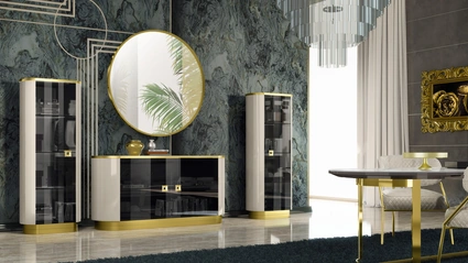 Parete Attrezzata Duse Laccato di Adriatica