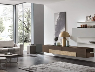 Parete Attrezzata Seta Comp SU2120 di Maronese