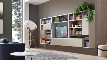 Parete Attrezzata sospesa Sistema Spalla Comp SA2220 di Maronese