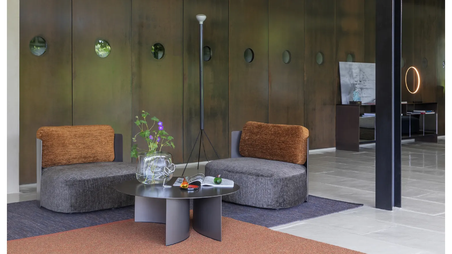 Poltroncina Pierre Shell di Flou