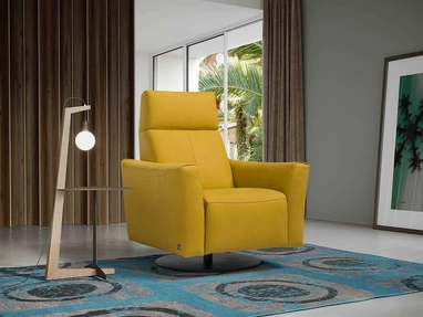 Poltrona relax in microfibra Blues di Egoitaliano