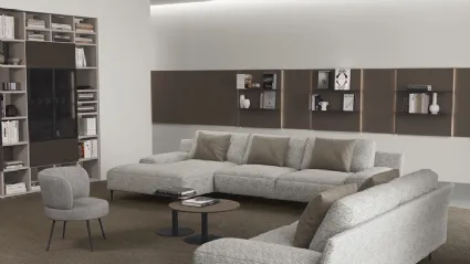 poltroncina in tessuto Ribera di Febal Casa