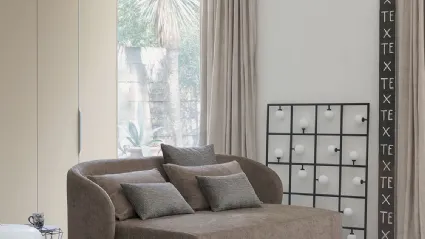 Divano Letto in tessuto Céline di Flou
