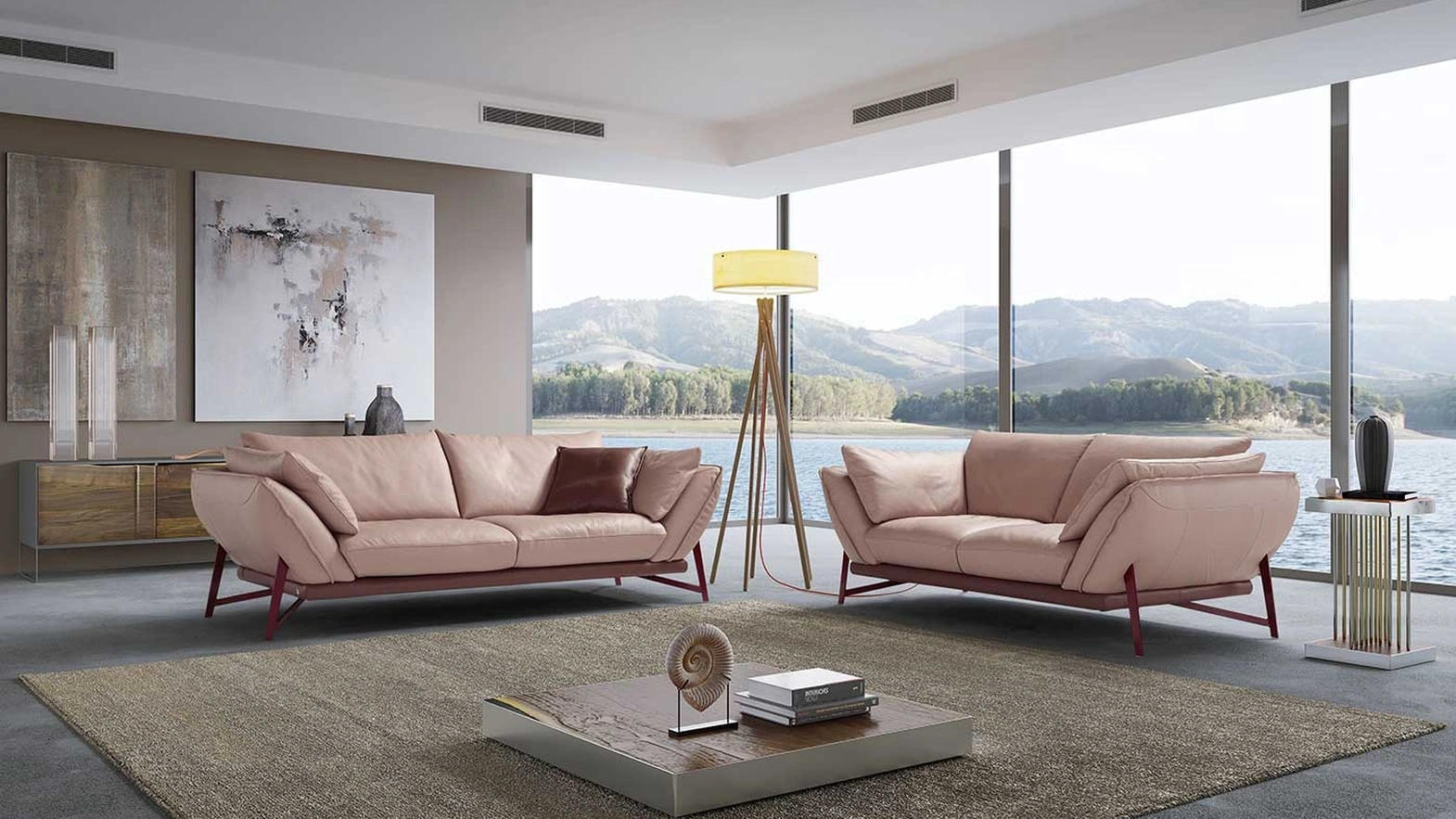 Divano lineare Giada di Egoitaliano