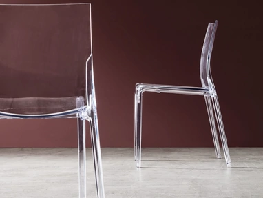 Sedia in policarbonato Ariel di Maronese