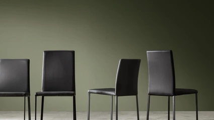 Sedia Giulia in ecopelle di Maronese