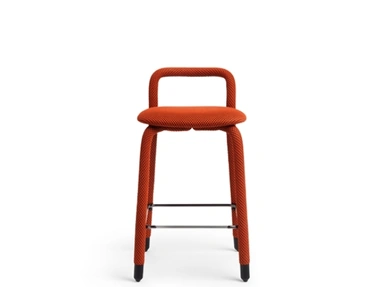 Sgabello imbottito Pippi di Midj