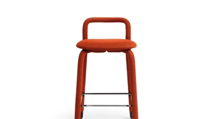 Sgabello imbottito Pippi di Midj