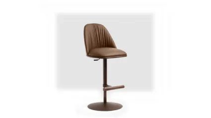 Sgabello girevole Lea Deluxe di Midj