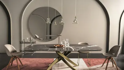 Tavolo Artistico in SuperMarmo di Bontempi