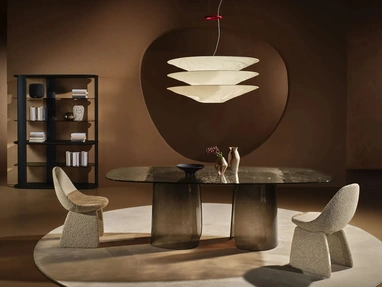 Tavolo in vetro Cinnamon di Nature Design