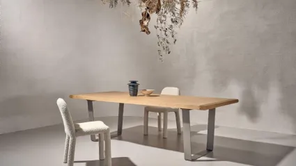 Tavolo Cocoon in legno secolare di Nature Design