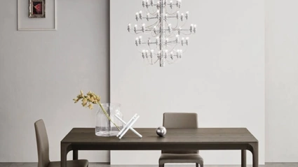 Tavolo allungabile Delta in frassino di Maronese