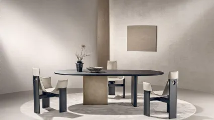 Tavolo in legno di Frassino Monolith di Nature Design
