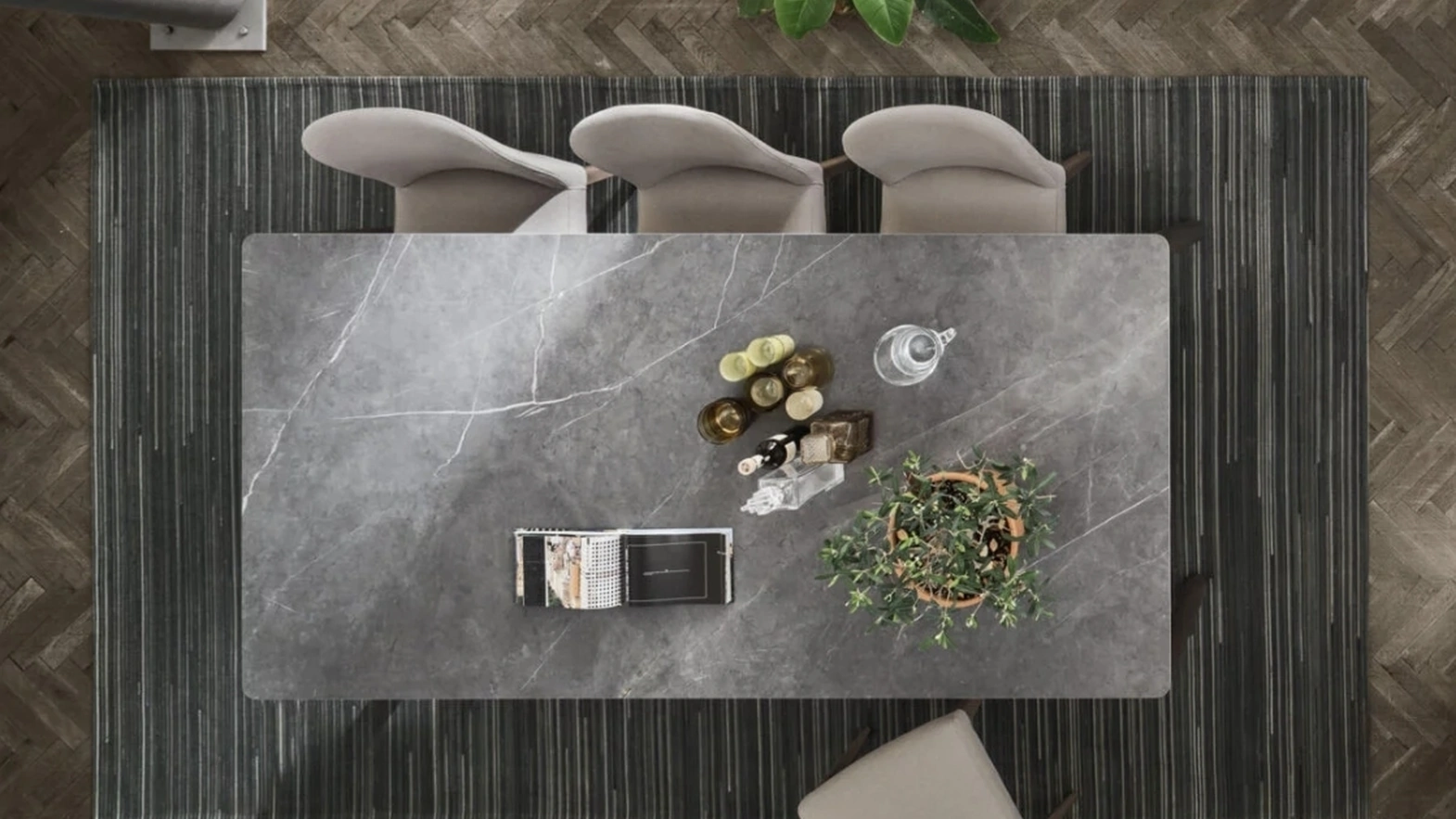 Tavolo in gres Radius di Maronese