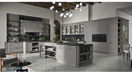 Cucina Classica con isola California Elite 02 di Astra