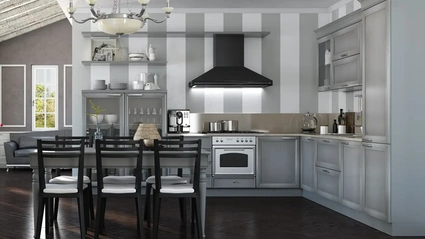 Cucina Classica angolare Le Gemme composizione 03 di Le Fablier