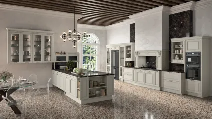 Cucina Classica con penisola Pegaso Elite 03 di Astra