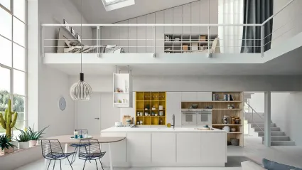 Cucina Design con penisola XXL 01 di Astra