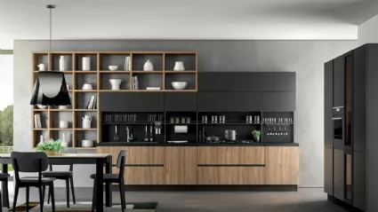 Cucina Moderna ad angolo Aria 05 di Febal Casa