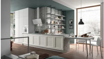 Cucina Moderna con penisola Ego 01 di Astra