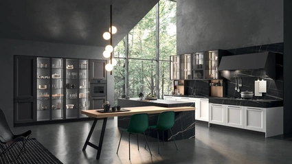 Cucina Moderna con isola Ego Contemporaneo 06 di Astra