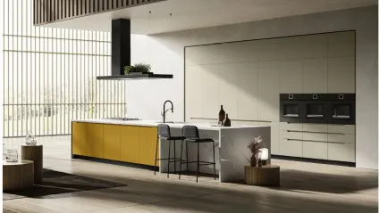 Cucina Moderna con isola Traccia 03 di Febal Casa