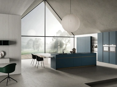 Cucina Moderna con isola HC-08 Moderno 01 di Astra