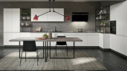 Cucina Moderna angolare Line Moderno 19 di Astra