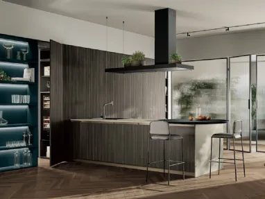 Cucina Moderna Modula Anta Profilo C 01 di Febal Casa