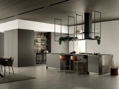 Cucina Moderna Modula Anta Profilo C 02 di Febal Casa