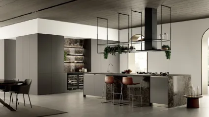 Cucina Moderna Modula Anta Profilo C 02 di Febal Casa