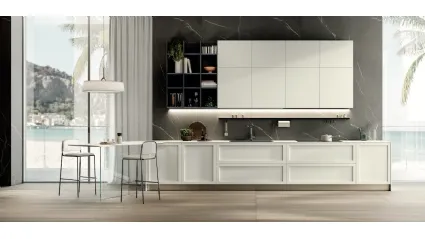 Cucina Moderna Modula Anta Telaio 01 di Febal Casa