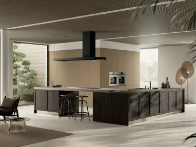 Cucina Moderna Modula Anta Telaio 02 di Febal Casa