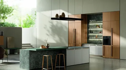Cucina Moderna Modula Composizione 02 di Febal Casa