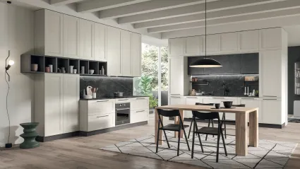 Cucina Moderna angolare Old Line Contemporaneo 06 di Astra
