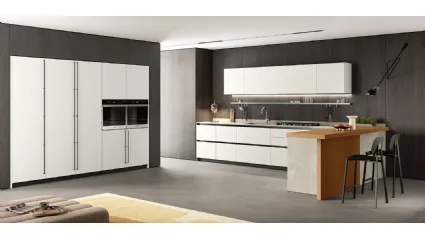 Cucina Moderna con penisola Origina 02 03 di Febal Casa