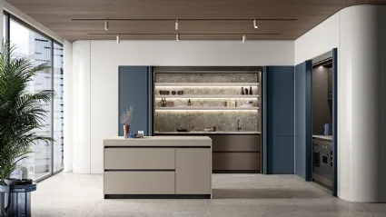 Cucina Moderna con isola Origina 02 05 di Febal Casa
