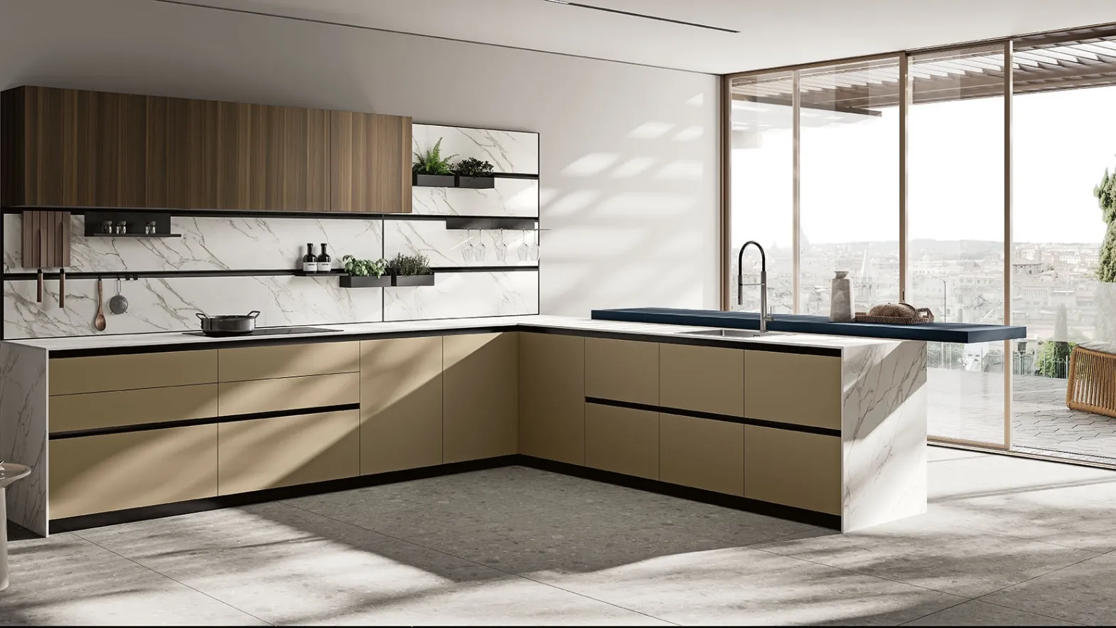 Cucina Moderna Origina Anta L 01 di Febal Casa