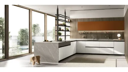 Cucina Moderna Origina Anta Profilo Alluminio 02 di Febal Casa