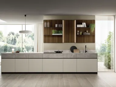 Cucina Moderna Origina Anta Telaio Alluminio 03 di Febal Casa