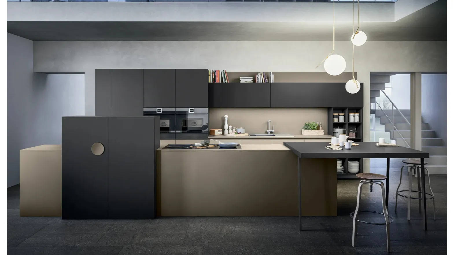 Cucina Moderna con isola SP-22 Moderno 14 di Astra