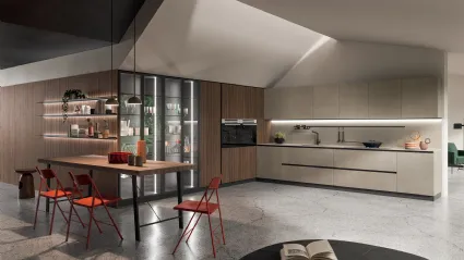 Cucina Moderna angolare Twenty Moderno 05 di Astra