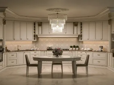 Cucina su misura Le Viole Dorica di Le Fablier