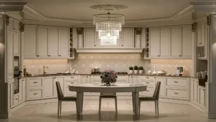 Cucina su misura Le Viole Dorica di Le Fablier