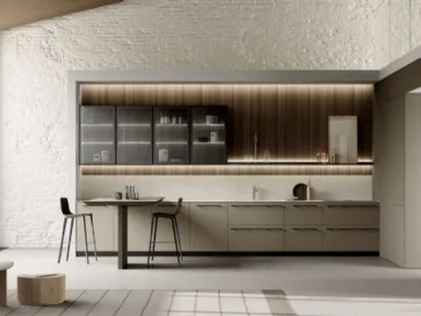 Cucina su misura Modula Anta Square 05 di Febal Casa
