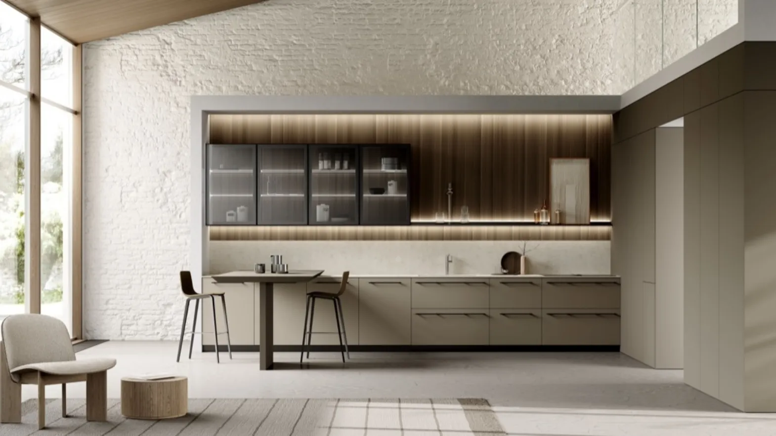 Cucina su misura Modula Anta Square 05 di Febal Casa