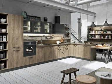 Cucina su misura SP-22 Industrial 02 di Astra