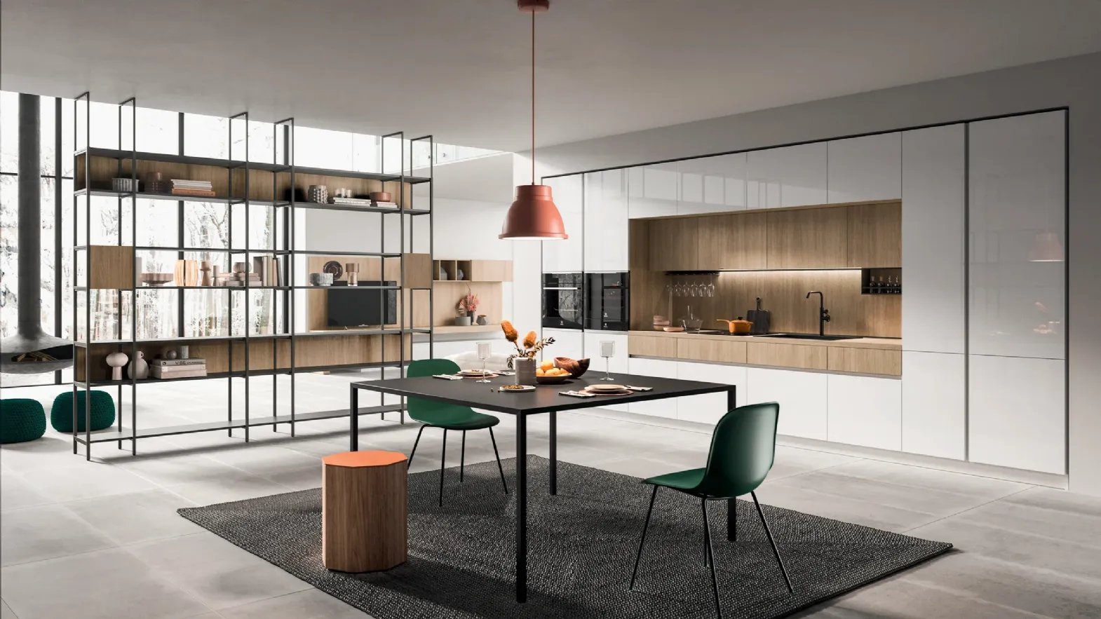 Cucina su misura lineare Twenty Moderno 06 di Astra